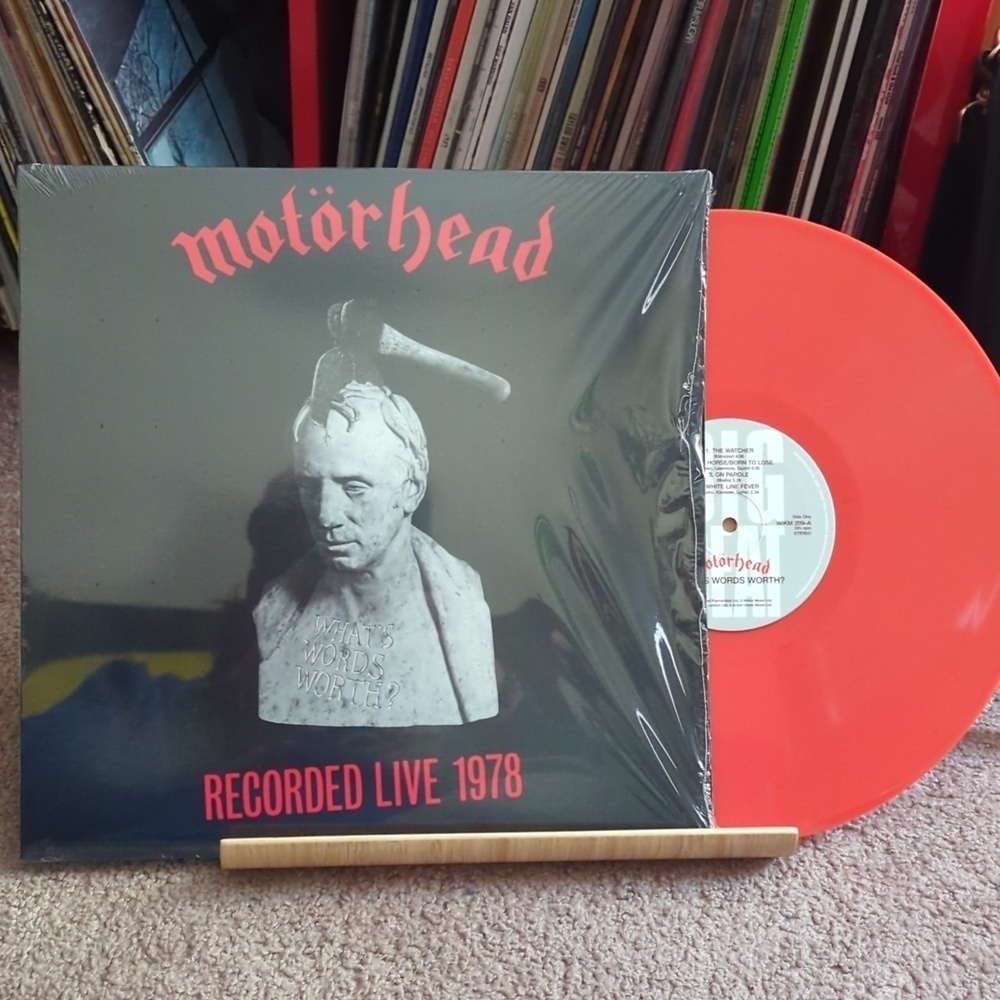 Motorhead - What's Words Worth? live 1978 Vinyl Record